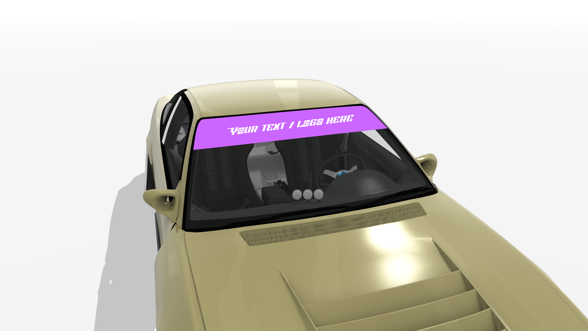 Custom Scheiben Banner
