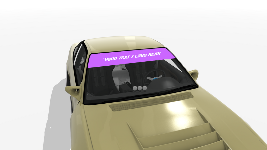 Custom Scheiben Banner
